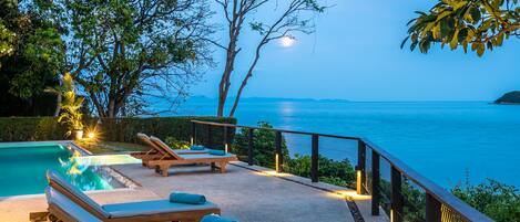 Luxury Villa, Ocean View | Beach/ocean view