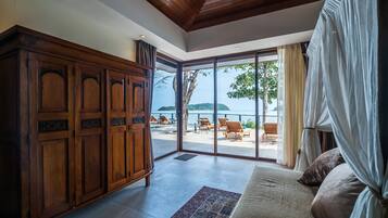 Vila superluxo, vista para o oceano | 5 quartos, cofres nos quartos, ferros/tábuas de passar roupa