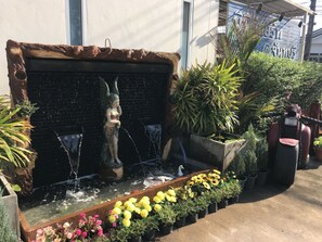 Fachada de la propiedad