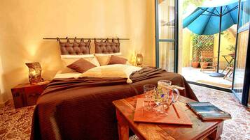 Deluxe-Doppelzimmer (Itaca) | Schreibtisch, Bügeleisen/Bügelbrett, Babybetten, Zustellbetten