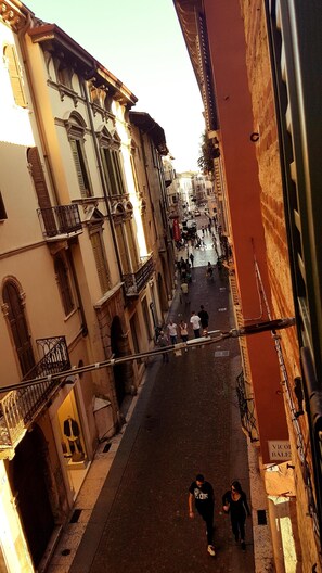 Blick von der Unterkunft