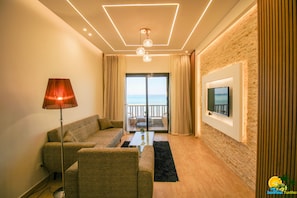SeaView Turtles A53 dream location | Living area | LCD TV - SeaView Turtles (Hurghada)