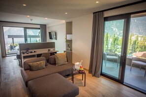 Suíte estúdio panorâmica, na torre | Sacada