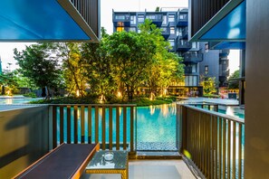 1-Bedroom Exclusive Apartment Pool Access | View from room