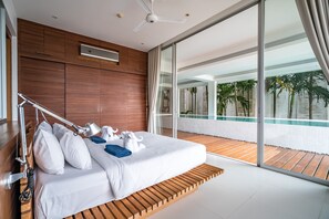 เอ็กซ์คลูซีฟอพาร  ์ทเมนท์, สระว่ายน้ำส่วนตัว | ตู้นิรภัยในห้องพัก, เตารีด/โต๊ะรีดผ้า, Wi-Fi ฟรี, ผ้าปูที่นอน