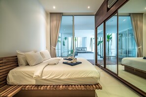 Exclusive Apartment, Private Pool | In-room safe, iron/ironing board, free WiFi, bed sheets