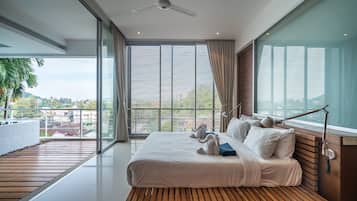 Exclusive Apartment, Private Pool | 2 bedrooms, in-room safe, iron/ironing board, free WiFi