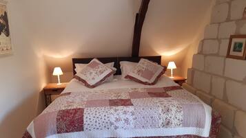 1 bedroom, iron/ironing board, travel crib, free WiFi