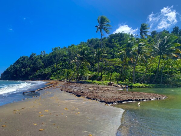 Beach nearby, beach towels