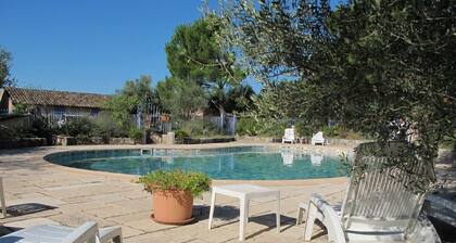 HOLIDAY RENTAL HOUSE, SWIMMING POOL, GARDEN FENCING, ANIMALS ACCEPTED, WIFI