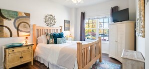 5 soverom, strykejern/-brett, wi-fi (inkludert) og sengetøy