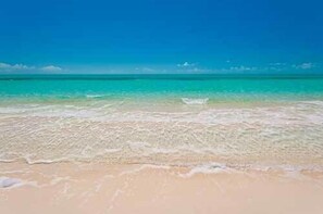On the beach, sun-loungers, beach towels - Luxurious 4-12 Bedroom Sandy Beachfront  Villa ,24/7 Dedicated Concierge,peloton (Providenciales)