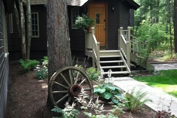 Main entrance to home.