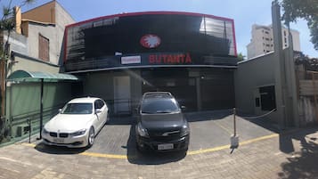 Fassade der Unterkunft