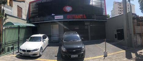 Fassade der Unterkunft