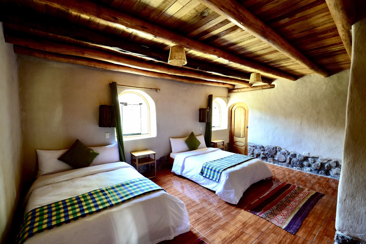 Individually decorated, free WiFi, bed sheets