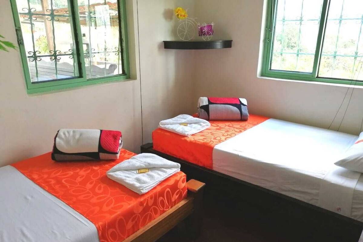 Free WiFi, bed sheets
