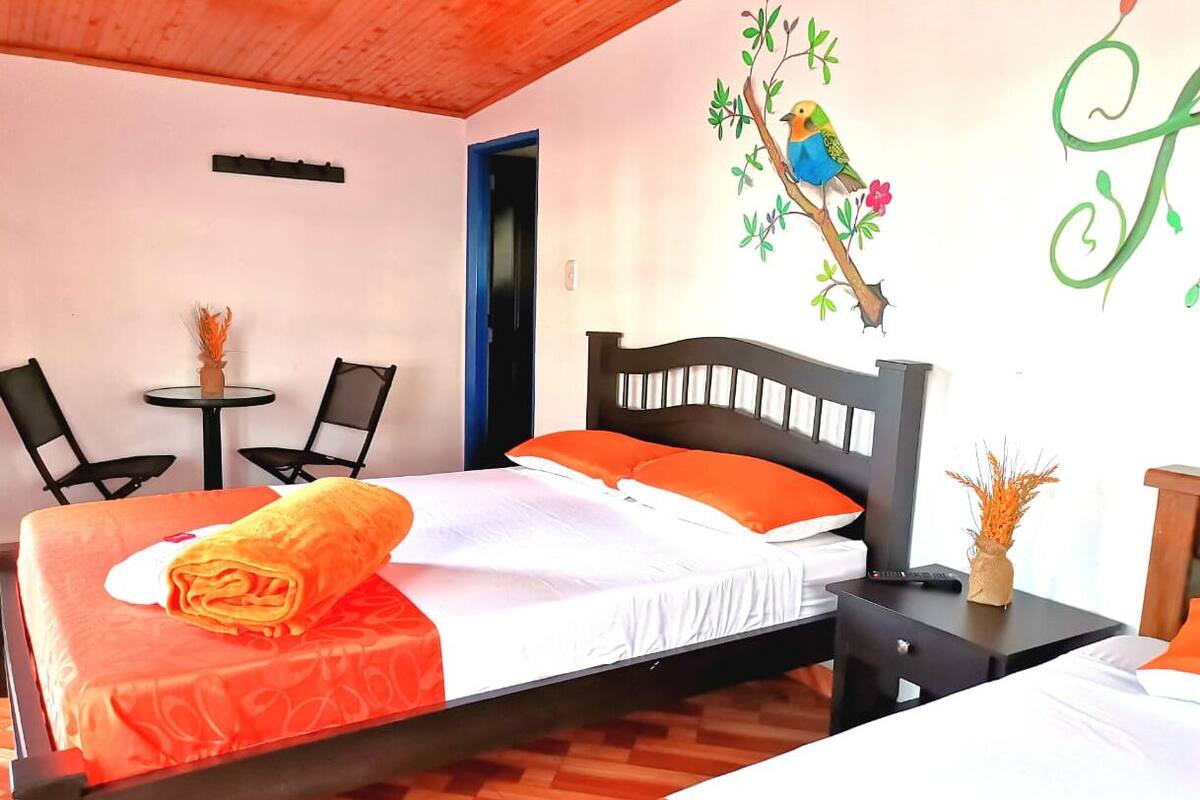 Free WiFi, bed sheets