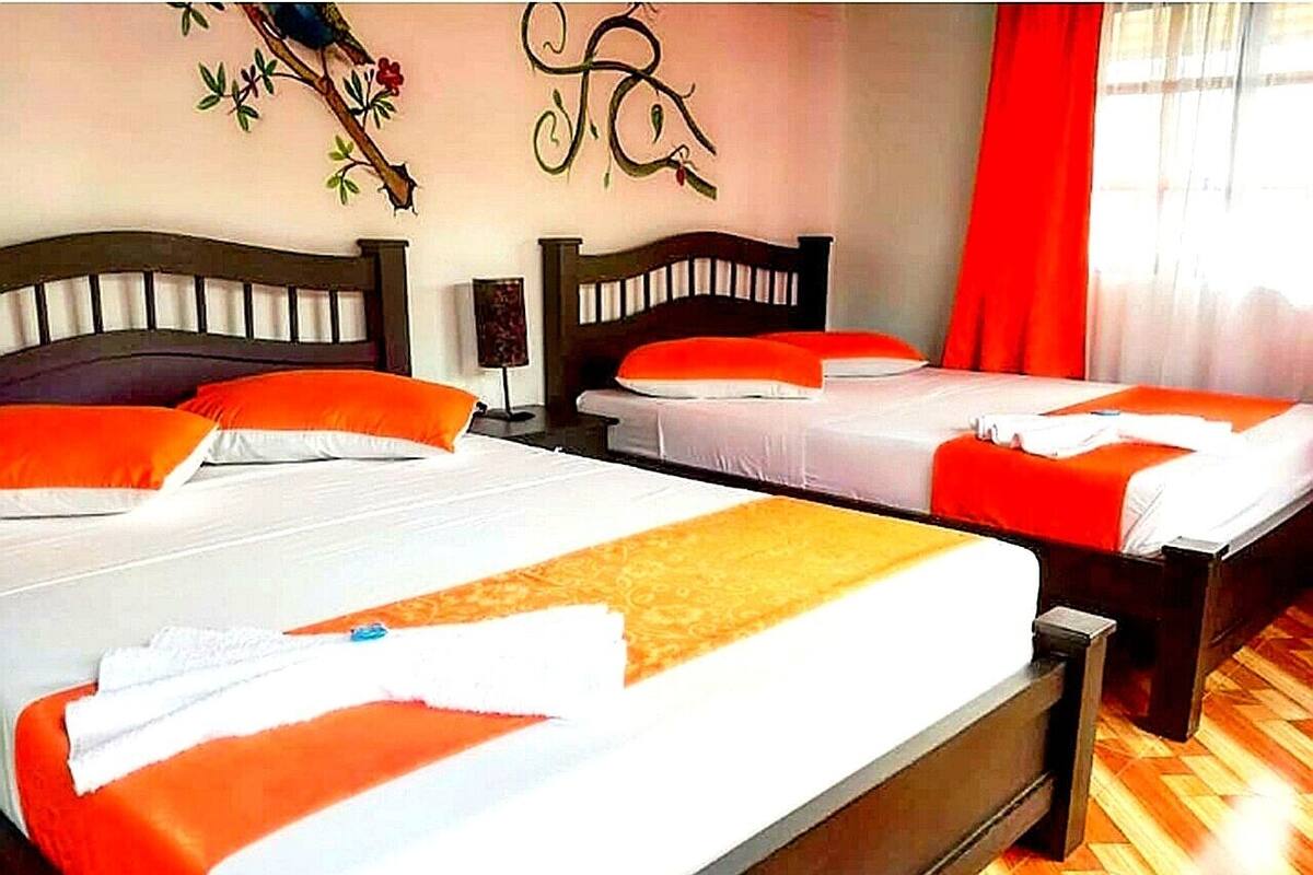Free WiFi, bed sheets
