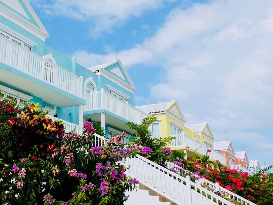 Family Townhome, 2 Bedrooms, Kitchen, Ocean View | Building design