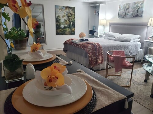 Cozy and private studio