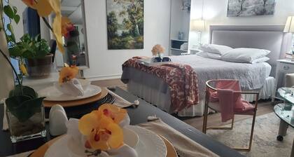 Cozy and private studio