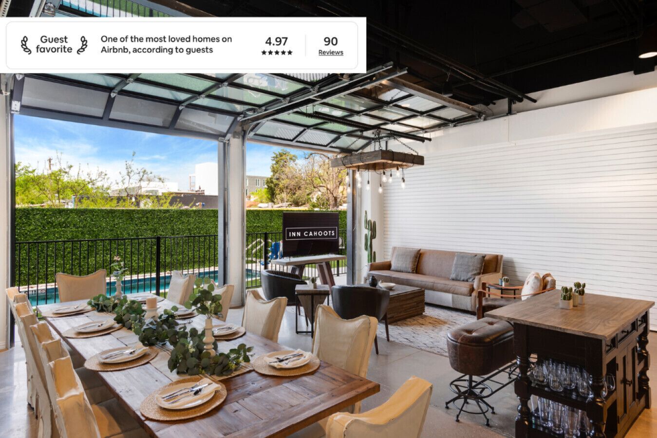 (Unit 1) Inn Cahoots on 6th: 5BR/13Beds - Pool, Rooftop, Garden Bars, Walk to Everything!