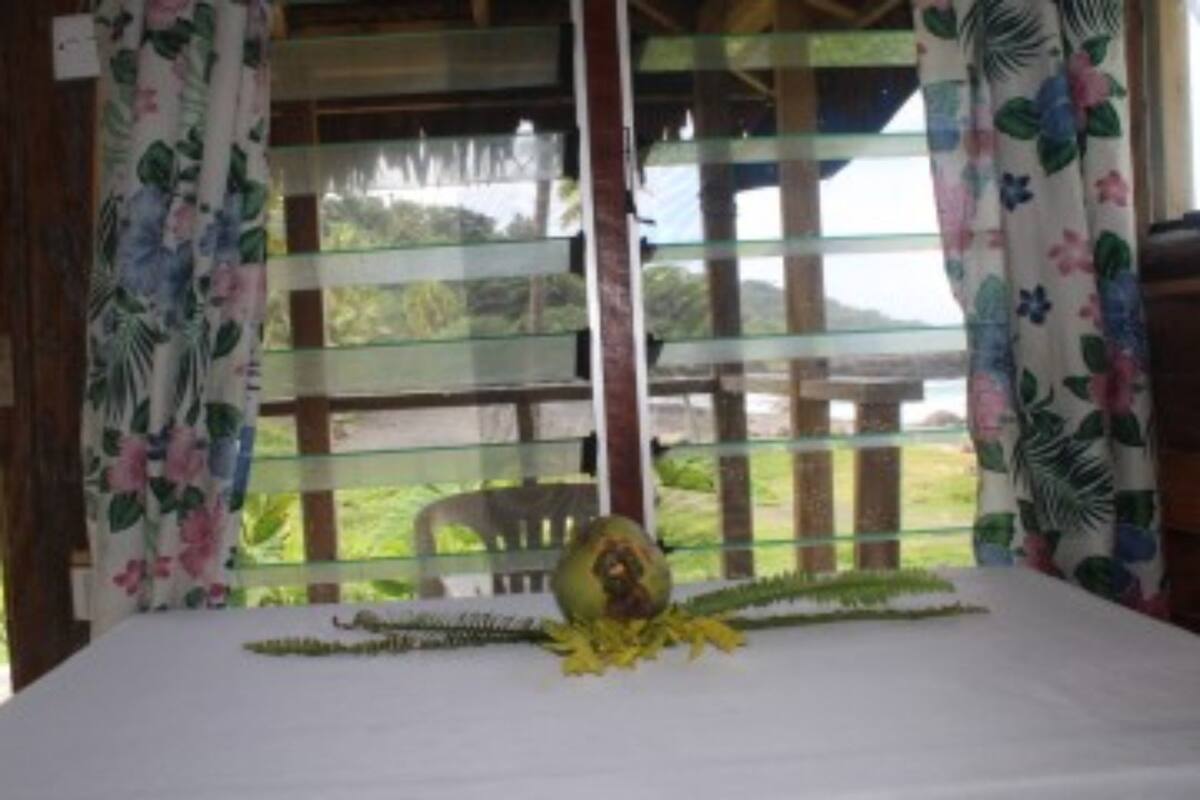 Bungalow, vista al océano | Ropa de cama