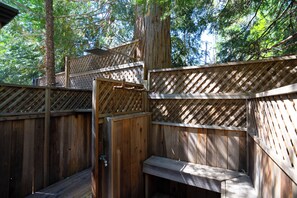 Property grounds - Arrowhead, A/C, Private Jacuzzi, Huge Backyard, 65" TV, Fully Stocked, Dogs OK. (Twin Peaks)