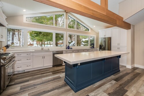 Lake Rosseau - Rare, Flat double lot with breathtaking South West views.