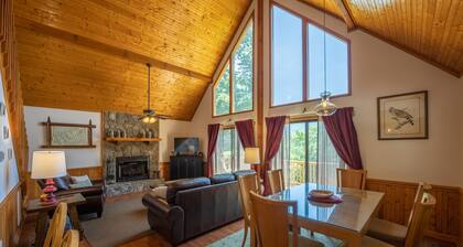 Kaunis loma Mountain Vista mökki Länsi-North Carolina