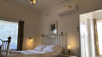 Guesthouse Double Room Ensuite | Premium bedding, desk, iron/ironing board, free WiFi
