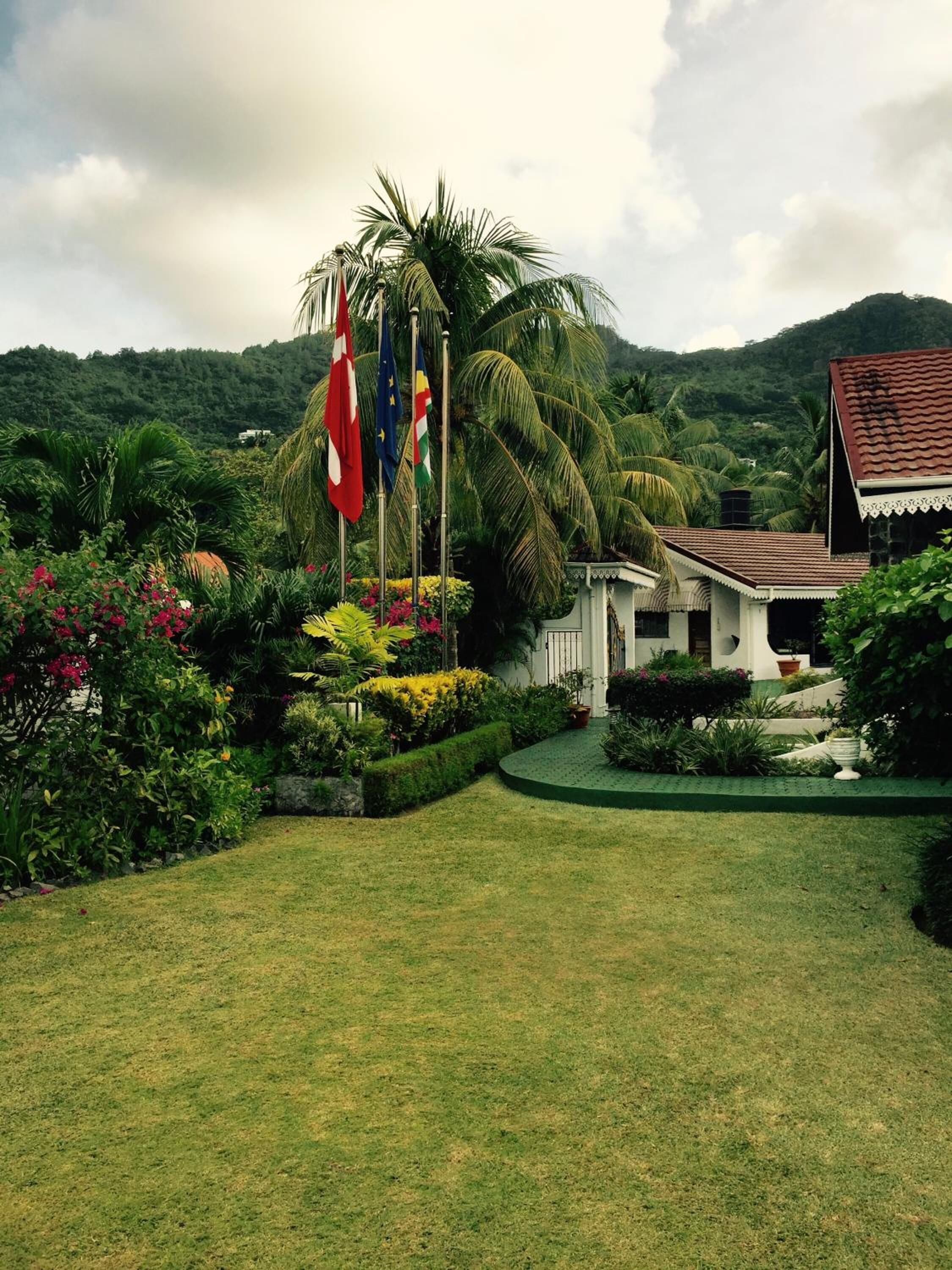 Overnattingsstedets uteområder