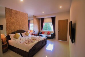 1 Bedroom Villa | Skrivbord och gratis wi-fi