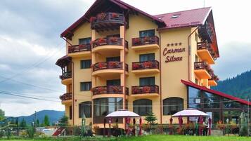 Fassade der Unterkunft