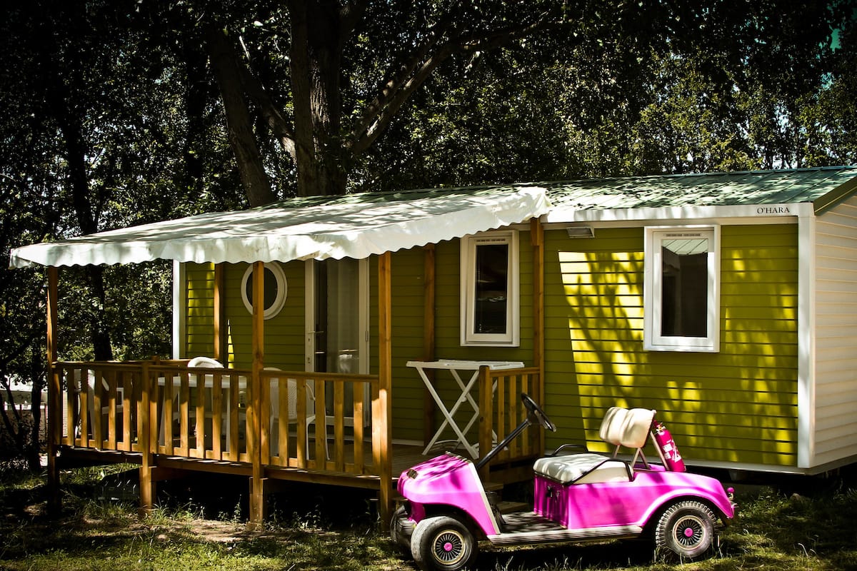 Mobile Home, Multiple Beds, Non Smoking | Blackout curtains, soundproofing, iron/ironing board, bed sheets