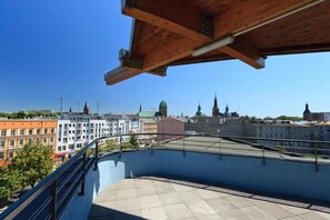 Desk, soundproofing, iron/ironing board, free WiFi - City Aparthotel (Szczecin)