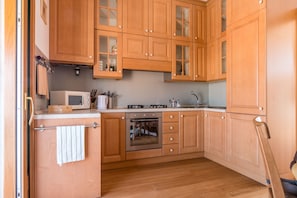 Appartamento, 1 camera da letto | Cucina privata | Frigorifero, microonde, forno, piano cottura