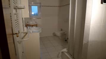 Hair dryer, towels