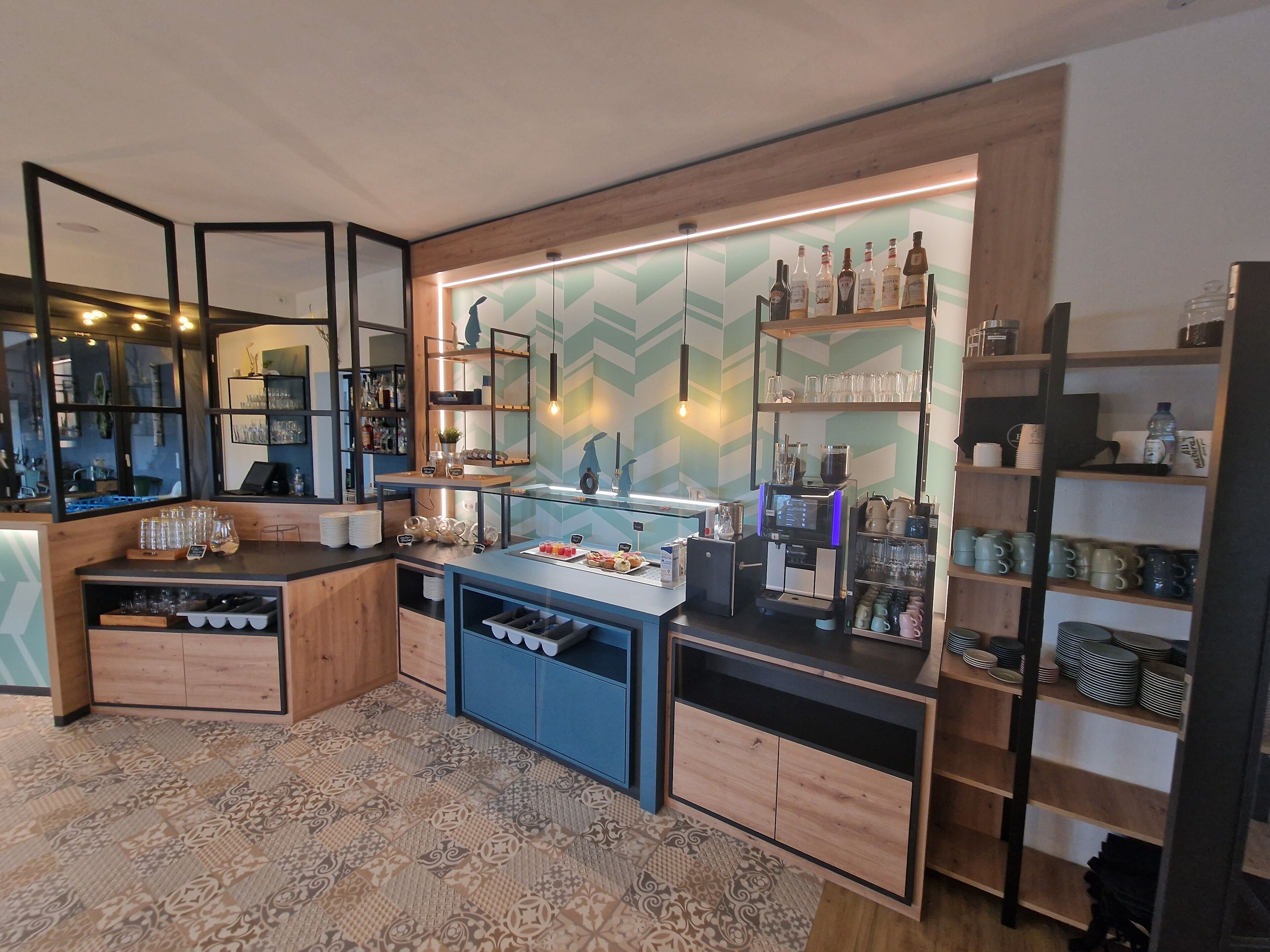 daily buffet breakfast (eur 12 per person)