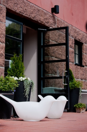 Opções para refeição ao ar livre. Hämeenkylä Manor