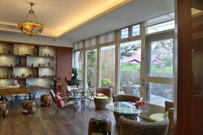 Sala de estar en el lobby