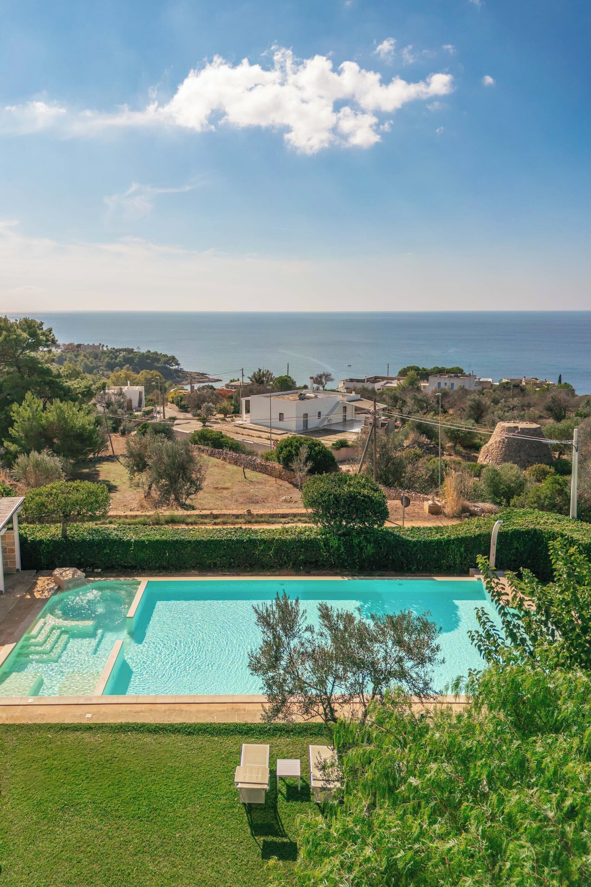 Blick von der Unterkunft