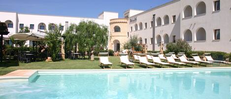 Seasonal outdoor pool