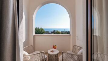 Chambre Double, balcon, vue mer | Balcon