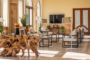 Zona de estar del vestíbulo