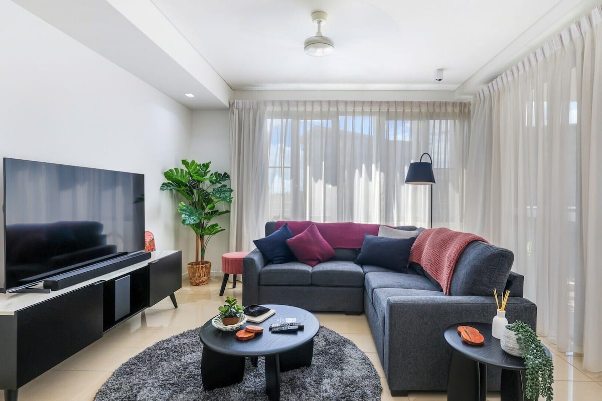 Apartment, 1 Bedroom | Living area | Flat-screen TV