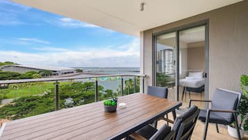 Apartment, 1 Bedroom, Lagoon View | Terrace/patio
