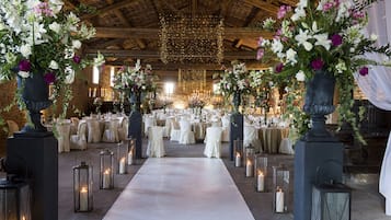 Indoor wedding