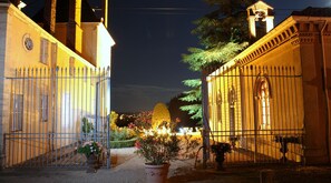 Entrada de la propiedad